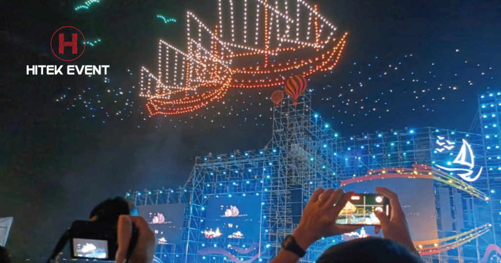 Drone light Trình diễn drone