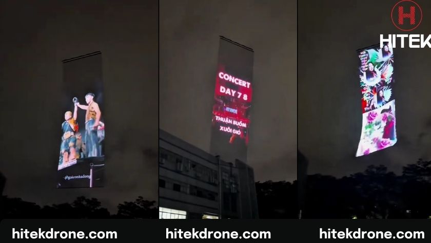 Drone LED Vision là gì có khác gì với drone light show