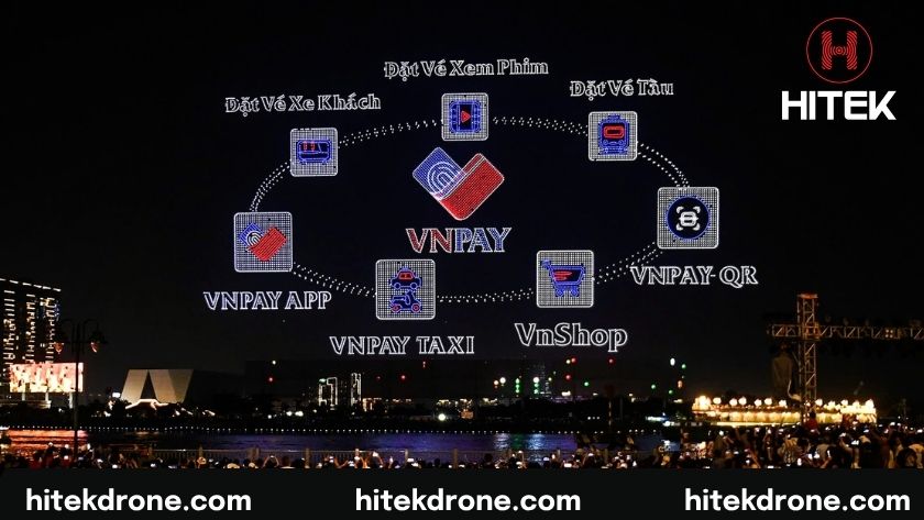 Chiến dịch Marketing từ Drone Light Show của VNPay
