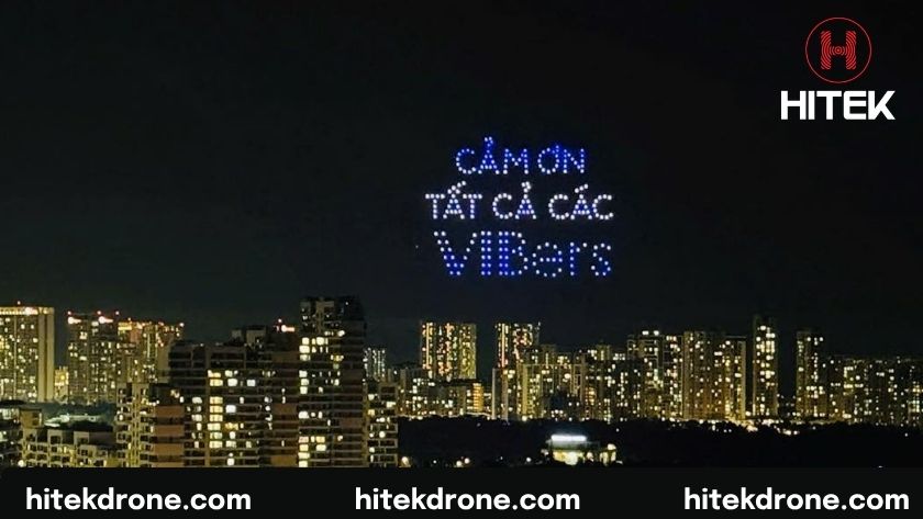 Drone light show cho ngân hàng
