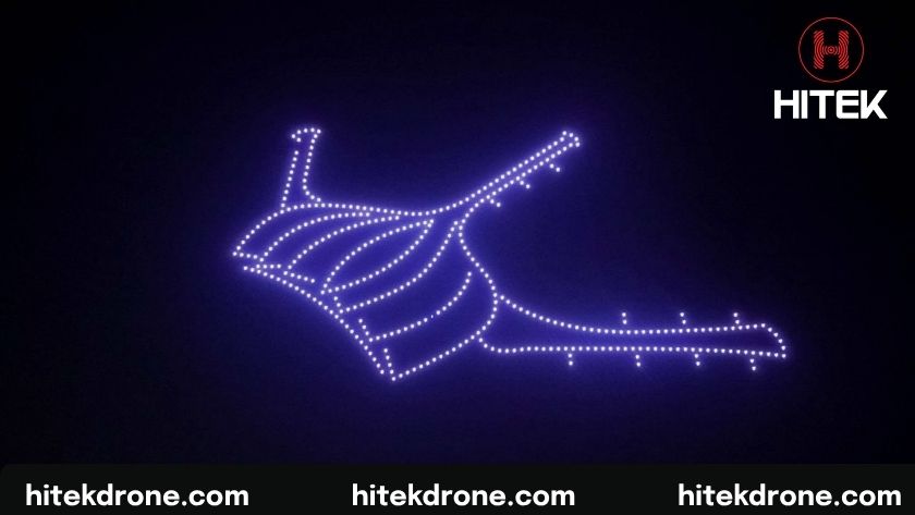 The image of Long Thanh airport emerges in the sky