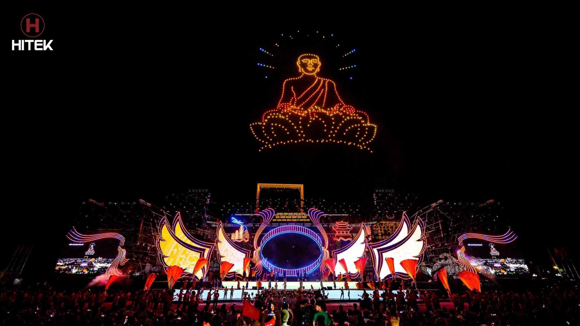 Drone Light Show Thành Lập Tỉnh Bắc Ninh mới 3