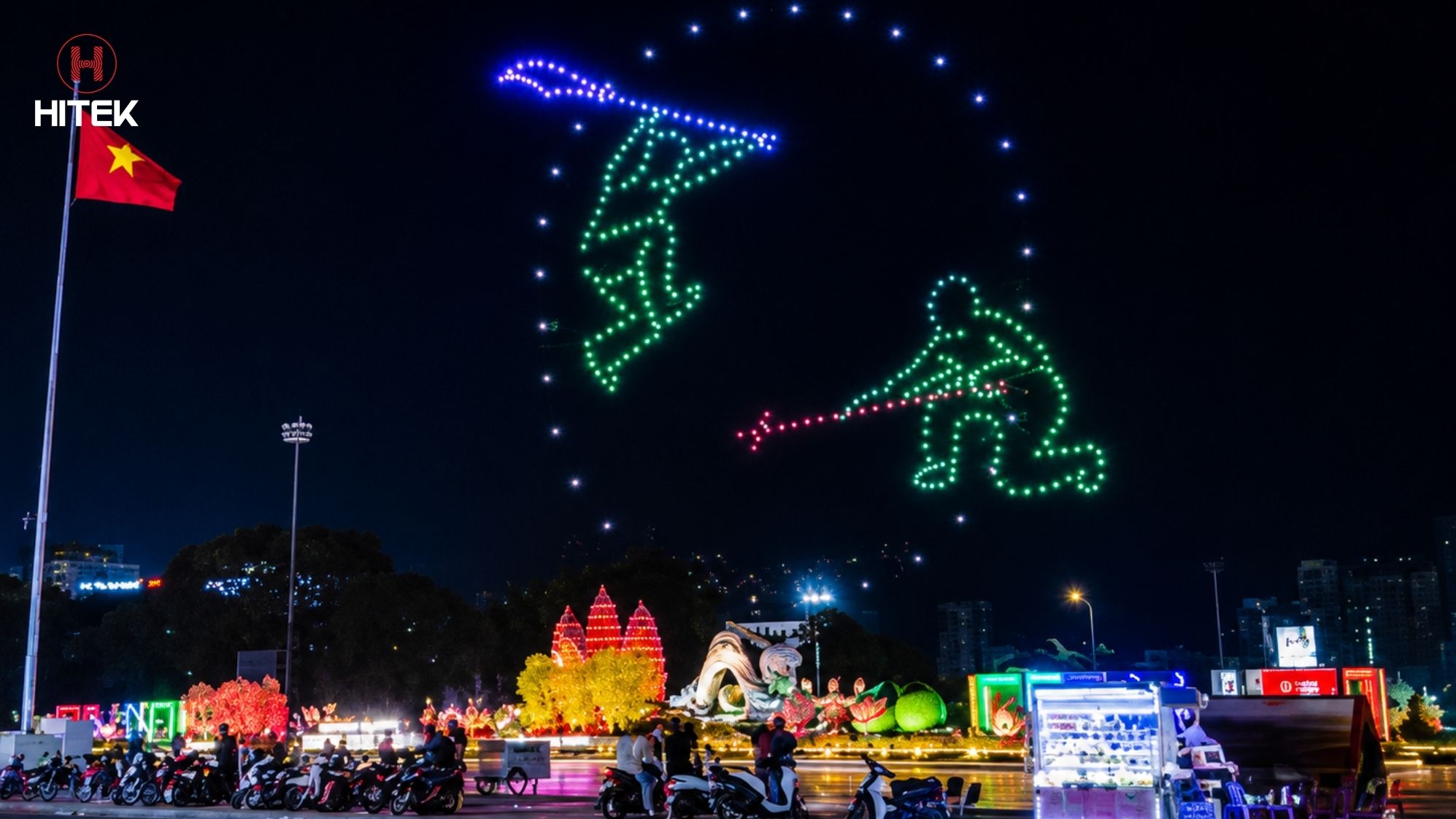 Drone Light Show Quy Nhơn - Heneiken Countdown 2025 2