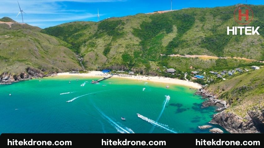 Kỳ Co - Eo Gió (Nhơn Lý) phù hợp với drone light show doanh nghiệp sang trọng