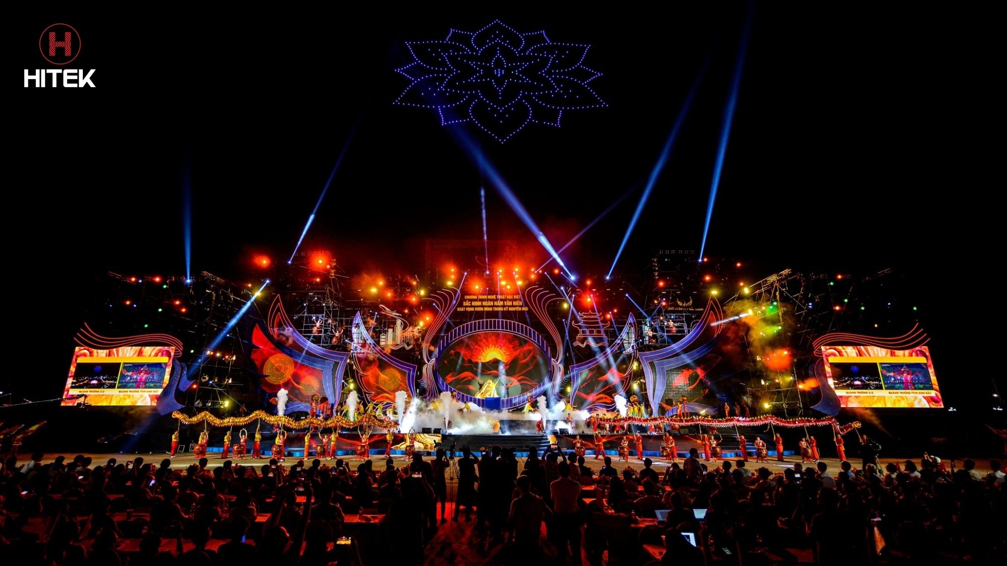 Drone Light Show Thành Lập Tỉnh Bắc Ninh mới 7