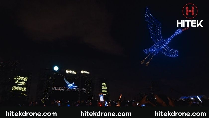 Biểu diễn Drone Light Show cho bất động sản đang trở thành vũ khí marketing hiện đại