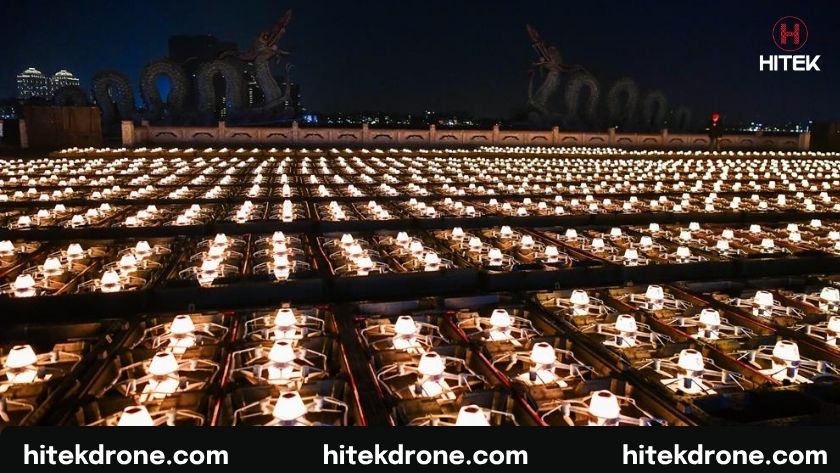 Hitek Drone thực hiện nhiều màn trình diễn Drone Light Show khắp đất nước