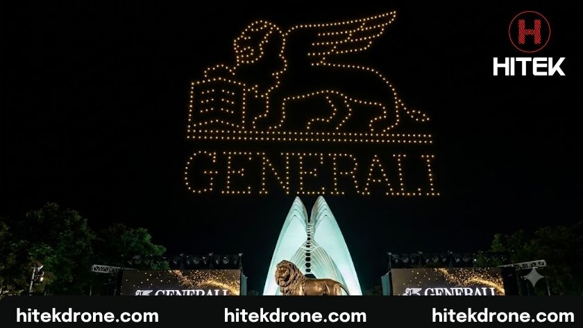 Drone light show cho nên được biểu diễn trong các dịp lễ trọng đại