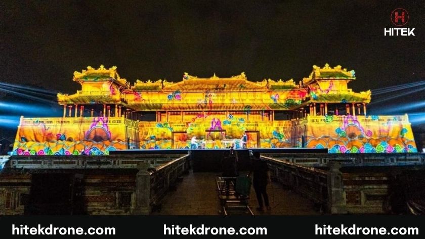 Quảng trường Ngọ Môn phù hợp các buổi Drone Light Show văn hóa 