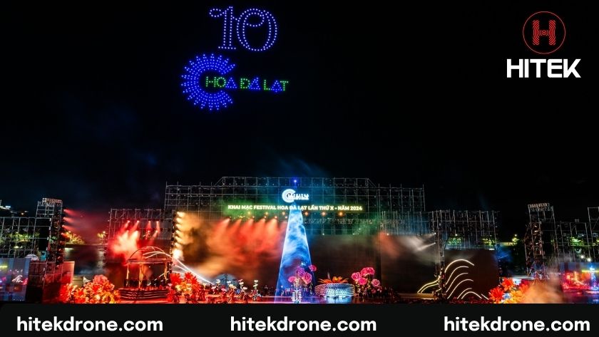 Đà Lạt phù hợp cho buổi trình chiếu Drone Light Show đậm chất thơ