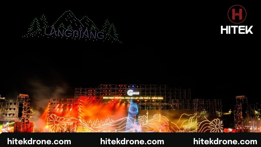 Đơn vị biểu diễn drone light show Đà Lạt