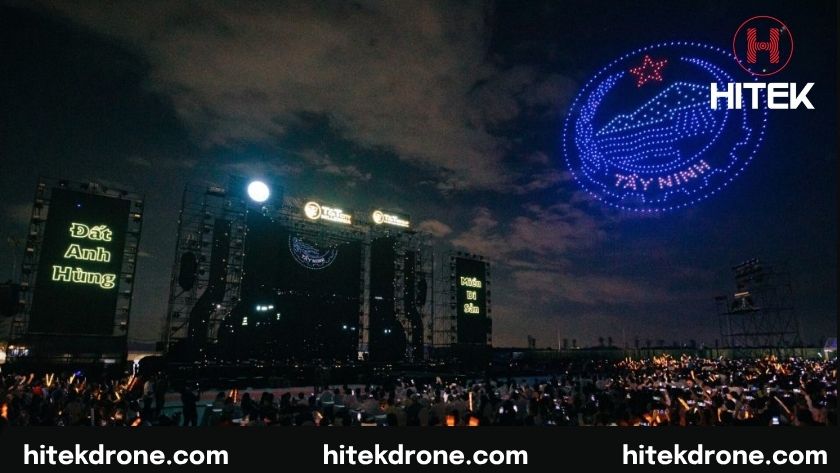Biểu diễn drone light show cho bất động sản