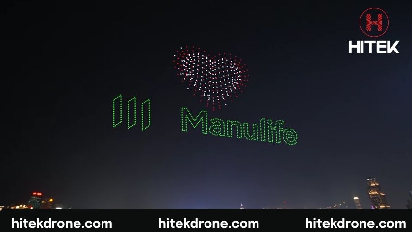 Drone light show cho ngành bảo hiểm được xem là chiến lược PR hiệu quả