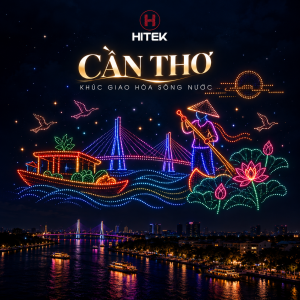 Lễ hội Văn hóa Sông nước Cần Thơ 2026 – trình diễn Drone Light Show